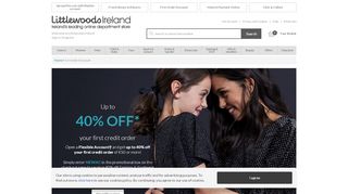 
                            5. First Order Discount - Littlewoods Ireland