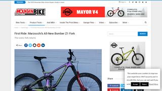 
                            13. First Ride: Marzocchi's All-New Bomber Z1 Fork | Mountain Bike Action ...