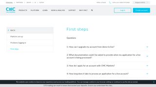 
                            6. First steps | CMC Markets| CMC Markets