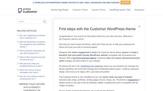 
                            6. First steps with the Customizr WordPress theme - Press Customizr ...