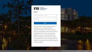 
                            6. FIrst Time Logging in to MyFIU - Knowledge Base - AskIT Service ...