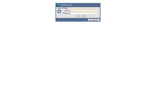 
                            1. FirstClass Login - YESNet