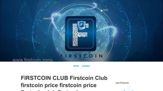 
                            3. FIRSTCOIN CLUB Firstcoin Club firstcoin price firstcoin ...