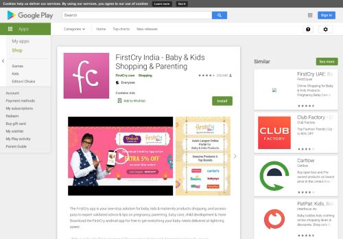 
                            4. FirstCry Baby & Kids Shopping, Fashion & Parenting - Apps on Google ...