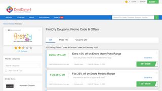 
                            8. FirstCry Coupons, Promo code, Offers & Deals - UPTO 100% OFF ...
