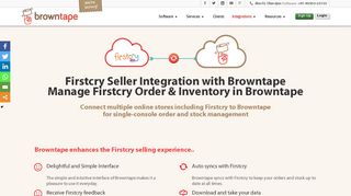 
                            6. Firstcry Seller Integration – Browntape