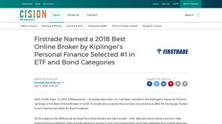 
                            5. Firstrade Named a 2018 Best Online Broker by Kiplinger's Personal ...