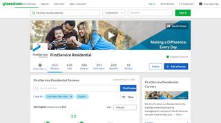 
                            10. FirstService Residential Reviews | Glassdoor