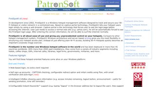
                            2. FirstSpot - PatronSoft