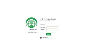 
                            8. FIS Provider Portal: Login