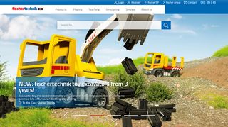 
                            11. fischertechnik.de - Building blocks for life