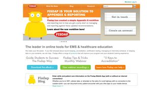 
                            3. Fisdap: Online Tools for EMS & Healthcare Education