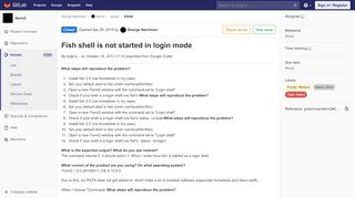 
                            9. Fish shell is not started in login mode (#2646) · Issues · George ...