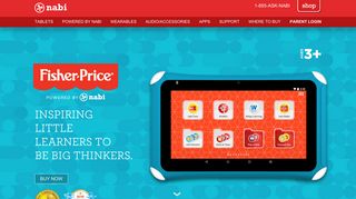 
                            8. Fisher-Price Learning Tablet - Ultimate Learning Tool - Nabi