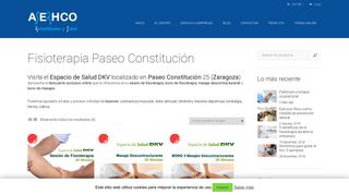 
                            12. Fisioterapia Paseo Constitución (Espacio Salud DKV) - Aserhco