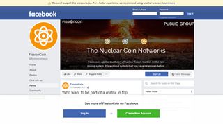 
                            4. FissionCoin - Posts | Facebook