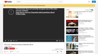 
                            6. Fit 2 Love - Exercise, Fitness & Nutrition Show - YouTube