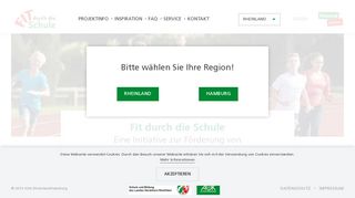 
                            1. Fit durch die Schule |