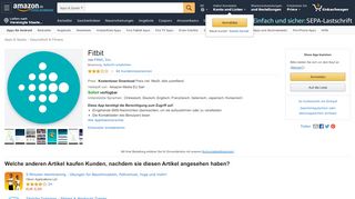 
                            11. Fitbit: Amazon.de: Apps für Android