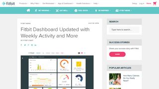 
                            5. Fitbit Dashboard Updated with Weekly Activity and More - Fitbit Blog