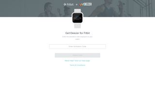 
                            10. Fitbit - Get Deezer for Fitbit