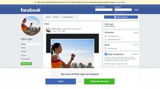 
                            11. Fitbit Login - Home | Facebook