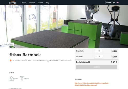 
                            5. fitbox Barmbek in Hamburg, Barmbek - Fitness OHNE Vertrag | Fitfox