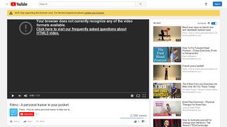
                            9. Fitmo - A personal trainer in your pocket. - YouTube