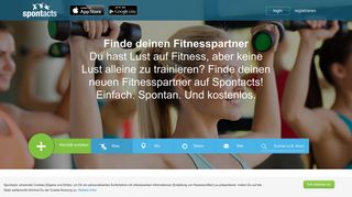 
                            8. Fitness Aktivitäten: Bei Spontacts Trainingspartner finden!