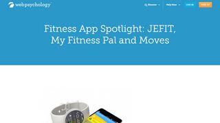 
                            8. Fitness App Spotlight: JEFIT, My Fitness Pal and Moves ...