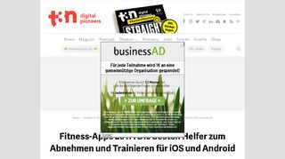 
                            13. Fitness-Apps 2017: Die besten Helfer zum Abnehmen und Trainieren ...