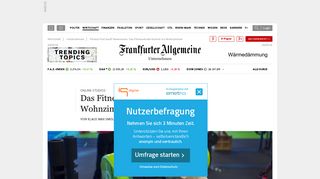 
                            7. Fitness First kauft Newmoove: Das Fitnessstudio kommt ins ... - FAZ