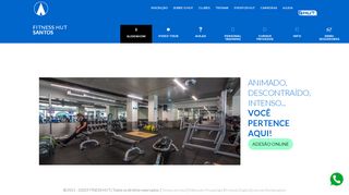 
                            7. Fitness Hut Santos - Ginásios lowcost em Santos