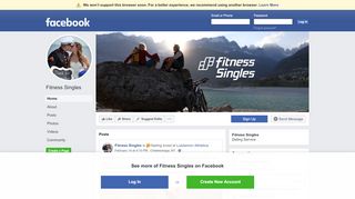 
                            4. Fitness Singles - Home | Facebook