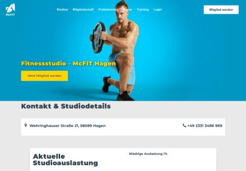 
                            3. Fitnessstudio Hagen | McFIT (DE)