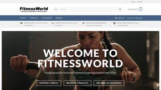 
                            6. FitnessWorld: Gym Equipment Supplier in Cape Town
