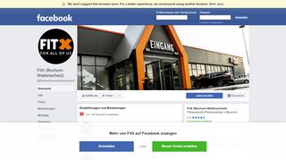 
                            4. FitX - Startseite | Facebook