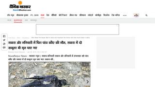 
                            12. five kaiyas died in sakra and miyariyari two doves ... - Dainik Bhaskar