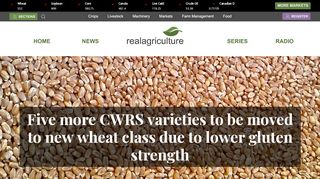 
                            9. Five more CWRS varieties to be moved to new wheat class due to ...