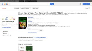 
                            6. Fiverr: How to Treble Your Money on Fiverr IMMEDIATELY!: Step by ...