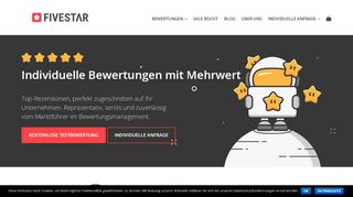 
                            3. Fivestar Marketing: Bewertungen kaufen