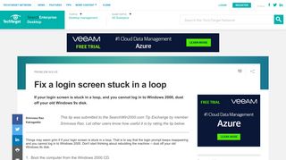 
                            12. Fix a login screen stuck in a loop - SearchEnterpriseDesktop