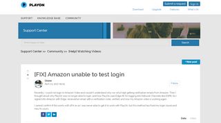 
                            1. [FIX] Amazon unable to test login – Support Center