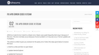 
                            5. Fix APB Error Code 8 Steam | PC Dreams