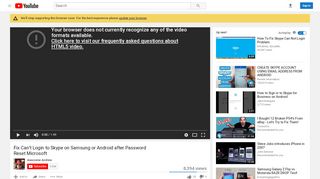 
                            7. Fix Can't Login to Skype on Samsung or Android after ... - YouTube