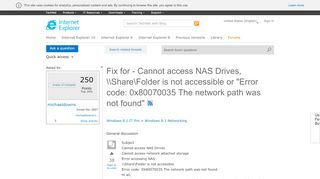 
                            6. Fix for - Cannot access NAS Drives, \\Share\Folder is not ...