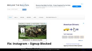 
                            8. Fix: Instagram – Signup Blocked - Become The Solution