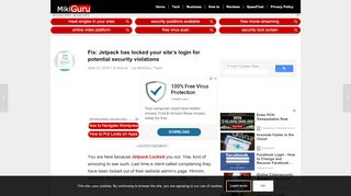 
                            5. Fix: Jetpack has locked your site's login for potential security violations ...