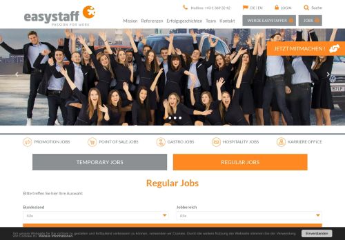 
                            13. Fix Jobs: easystaff