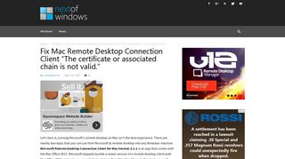
                            10. Fix Mac Remote Desktop Connection Client 